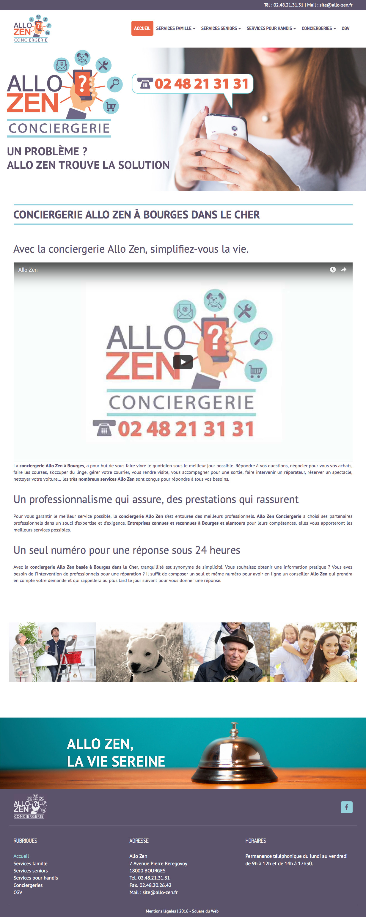 Allo Zen, Conciergerie à Bourges